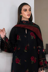 Premium Dhanak Embroidered Suit 3PC 28