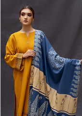 Premium Dhanak Embroidered Suit 3PC 24