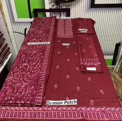 Breeze Winter 3-Piece Collection – Premium Dhenak Fabric 004