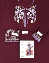 Premium Dhanak Embroidered Suit 2PC - 21