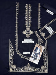 Premium Dhanak Embroidered Suit 2PC - 26