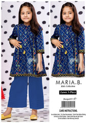 Maria B Kids 3 Peace Lawn Embroidered Unstitched Suit Vol 3
