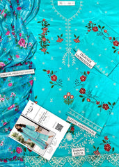 Premium Lawn 3PC Embroidered Suit 08