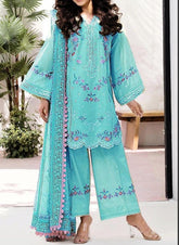 Premium Lawn 3PC Embroidered Suit 15