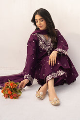 Premium Airjet Lawn 3PC Embroidered Collection L001