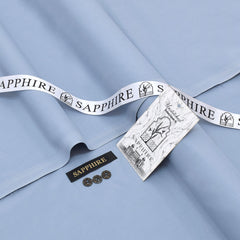 Sapphire Silver Gray Wash & Wear Men’s Suit – Premium Wrinkle-Free Summer Fabric | Best O Store