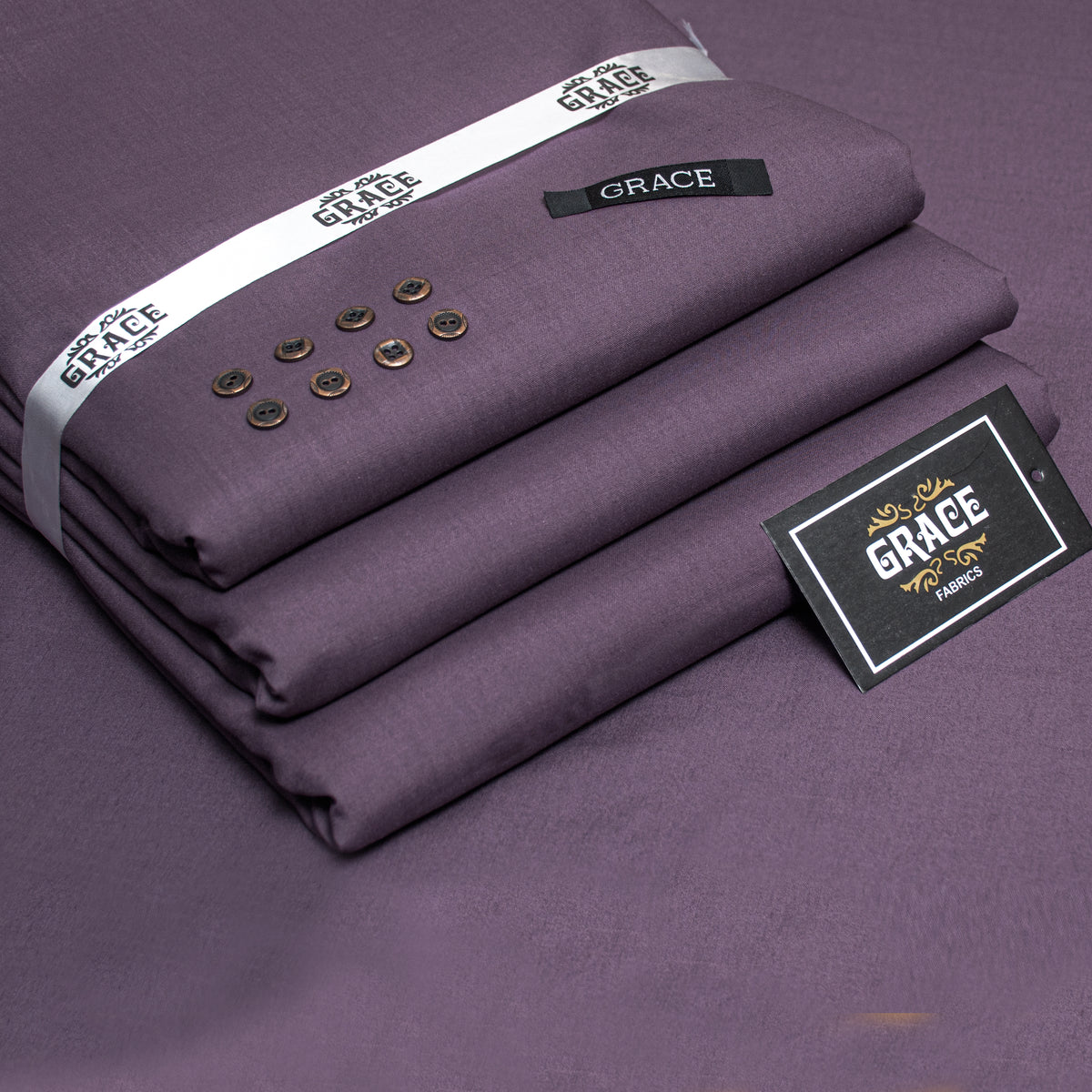 Grace Wash & Wear Premium Men's Unstitched Suit - Royal Indigo