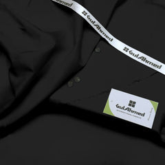 Gul Ahmed Soft Cotton Unstitched Summer - Black