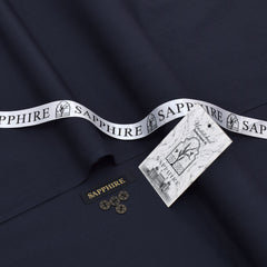 Sapphire Charcoal Wash & Wear Men’s Suit –premium Wrinkle-Free Summer Fabric