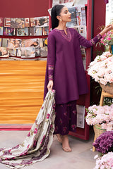 Premium Dhanak Embroidered Suit 3PC 27
