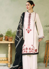 Premium Dhanak Embroidered Suit 3PC - 15
