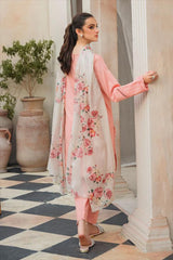 Premium Dhanak Embroidered Suit 3PC - 08