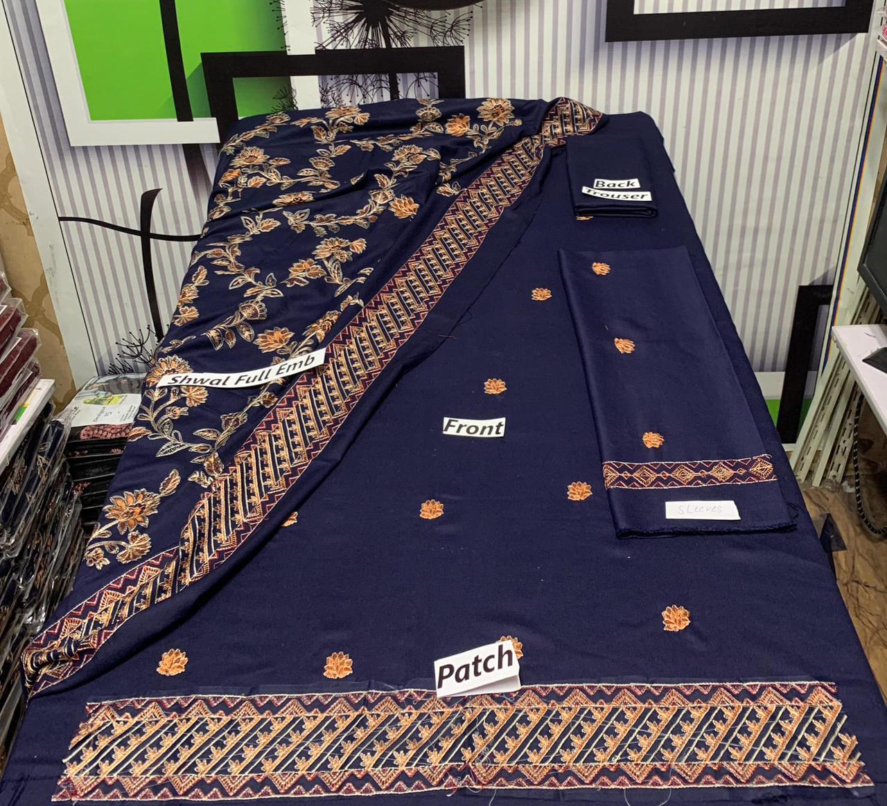 Breeze Winter 3-Piece Collection – Premium Dhenak Fabric 003