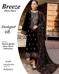 Breeze Winter 3-Piece Collection – Premium Dhenak Fabric 002