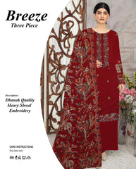 Breeze Winter 3-Piece Collection – Premium Dhenak Fabric-005