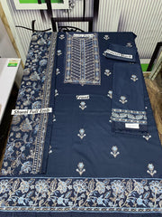 Breeze Winter 3-Piece Collection – Premium Dhenak Fabric- 09