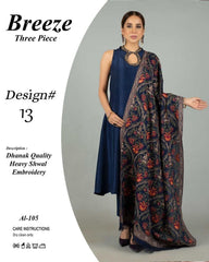 Breeze Winter 3-Piece Collection – Premium Dhenak Fabric- 13