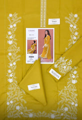 Premium Dhanak Embroidered Suit 2PC - 13