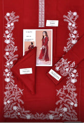 Premium Dhanak Embroidered Suit 2PC - 12