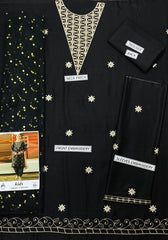 Maria B Kids 3 Peace Lawn Embroidered Unstitched Suit DD-02