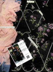 Premium Lawn 3PC Embroidered Suit 09