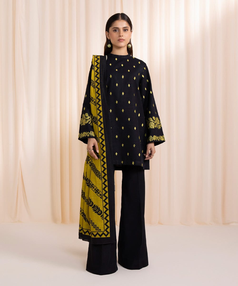 URGE Premium Airjet Lawn 3PC Embroidered Collection Lawn 07