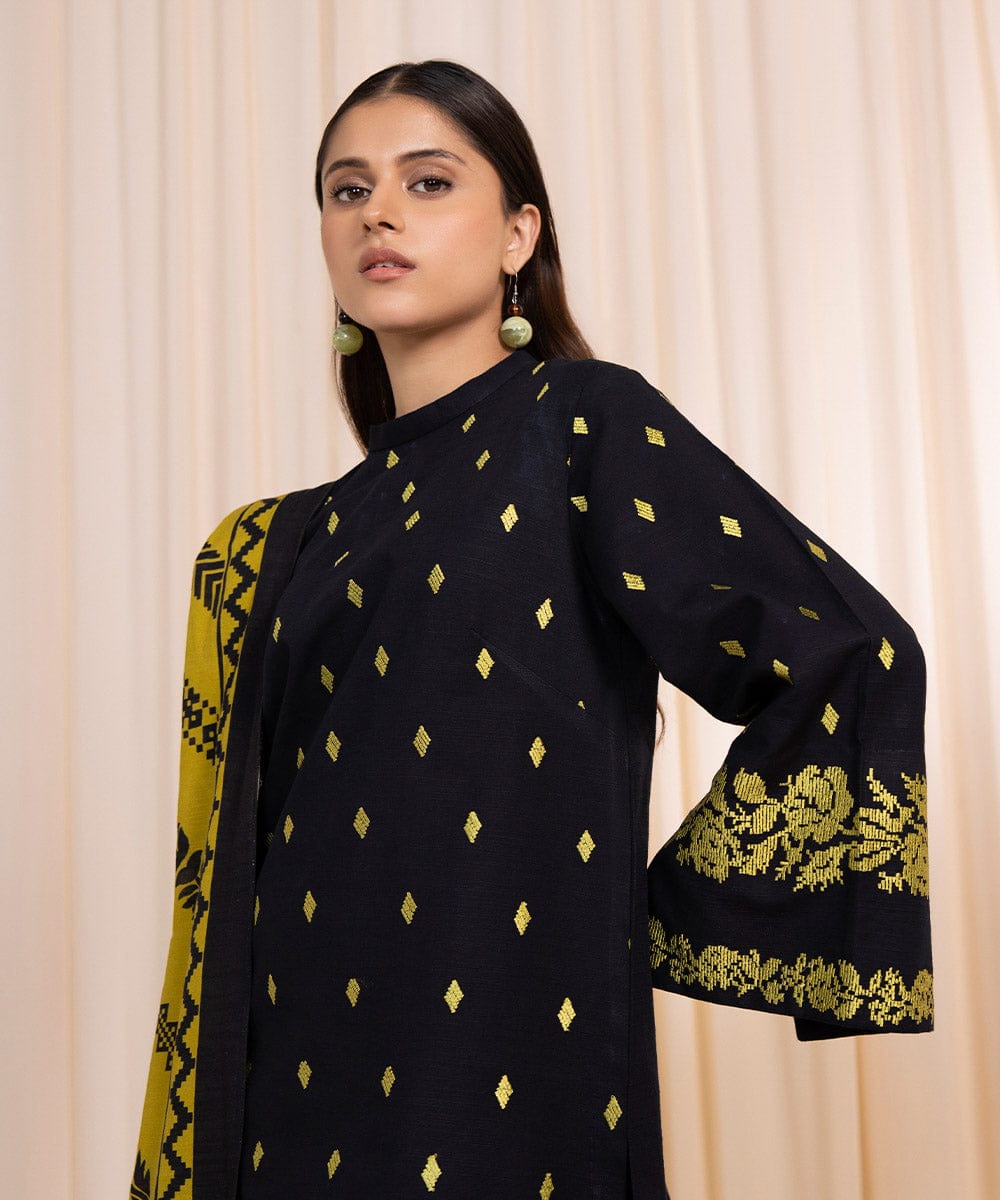 URGE Premium Airjet Lawn 3PC Embroidered Collection Lawn 07