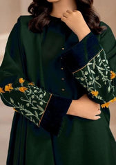 Premium Dhanak Embroidered Suit 3PC - 14