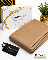Bestostore Premium Dusk 112×84 Wash & Wear Suiting for Men – Soft Feel, Elegant Fall & Lasting Shine