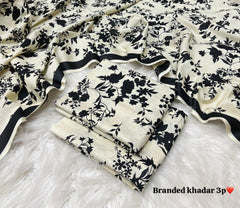3 Piece khadar Baroque brand  Ladies Suit - vol 3