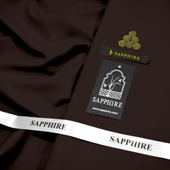 Four seasons wash n wear unstitched - Chocolate Brown