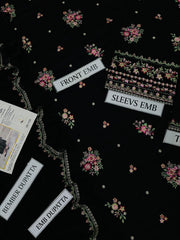 Premium Airjet Lawn 3PC Embroidered Collection L007