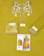Premium Dhanak Embroidered Suit 2PC - 03