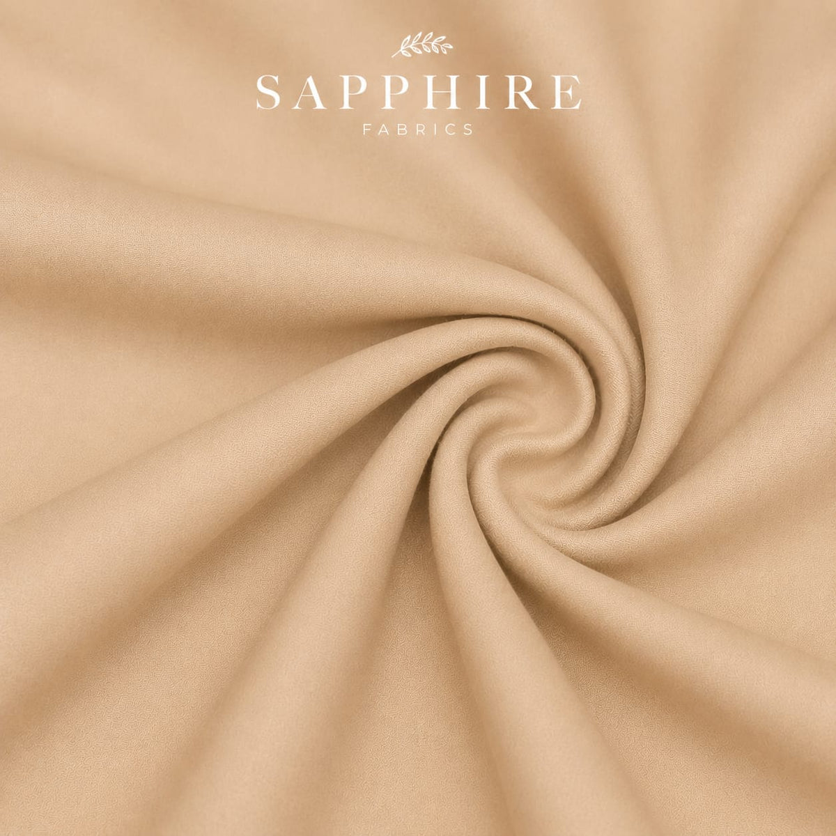 Sapphire Sand Beige Fabron Wash & Wear 80×80 Summer Fabric for Men – Premium Soft Lightweight Unstitched Suit | Wrinkle Resistant