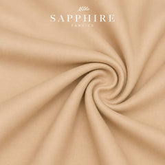 Sapphire Sand Beige Fabron Wash & Wear 80×80 Summer Fabric for Men – Premium Soft Lightweight Unstitched Suit | Wrinkle Resistant